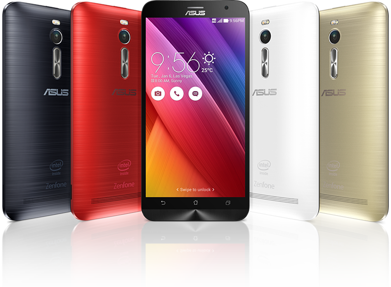 Asus Zenfone 2 ZE551ML-6C230WW (70059934) _Intel Atom Z3560 1.8Ghz_2GB_32GB_Red _ 4162FT